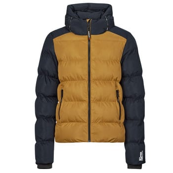 Superdry - Sports pufferjas met kleurvlakken en capuchon - Heren - Gewatteerde jassen