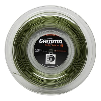 Gamma Verve Soft Rol Snaren 110m-Zwart,Geel