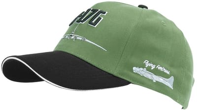 Fostex Garments - Baseball cap B-17G 3D (kleur: Groen / maat: NVT)