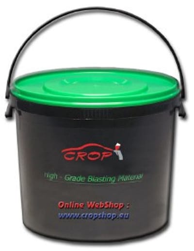 CROP Garnet Straalzand - Straalgrit voor straalkasten, straalcabines & zandstraalpistolen - in emmer 5kg