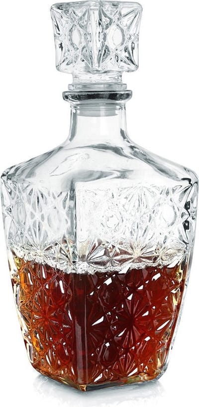 Whiskey Karaf Glas 830 ml - Whisky Decanteer