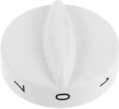 Koelkast Thermostaatknop - Draaidoppen Vriezer - Temperatuur Regelen - Eenvoudig Te Installeren - 4 cm - Wit