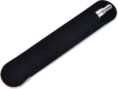 FSW-Products - Fluwelen Pen Etui - 2 Stuks - Pennenetui - Zwart - 16x3 cm