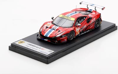 1:43 modelauto Ferrari 488 GTE EVO #71 24H LeMans 2022 F. Dezoteux / P. Ragues G. Aubry Looksmart