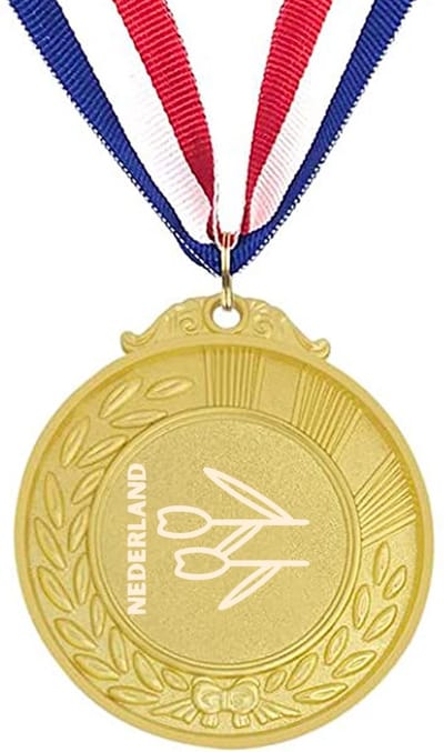Akyol - nederland medaille goudkleuring - Piloot - toeristen - nederland cadeau - beste land - leuk cadeau voor je vriend om te geven