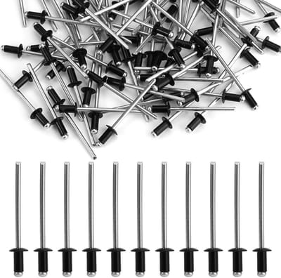 Dailygoods- Blindklinknagels 100 stuks - Aluminium 3,2 x 6 mm - Popnagel Set - Klinknagel Set - Antiroest - Duurzaam en Lichtgewicht - Popnagels