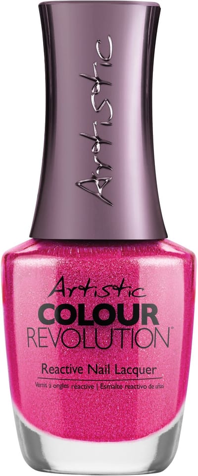 Artistic Nail Design Colour Revolution 'Totally Hypnotized' (Fuchsia Shimmer)
