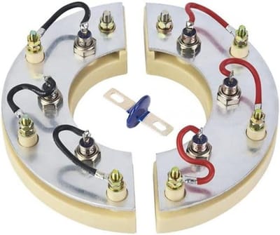 Gelijkrichter Brug - Diodenbrug Varistor - Dynamo Reparatie - Generator Onderdelen - 1x1x1 cm - RSK1001