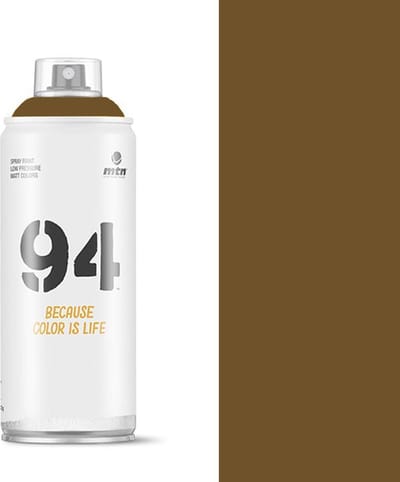 MTN94 Sequoia Bruine spuitverf - 400ml lage druk en matte afwerking