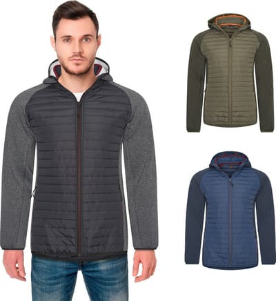 Mario Russo Mario Russo Jas Zwart - Modieuze Jas Polyester