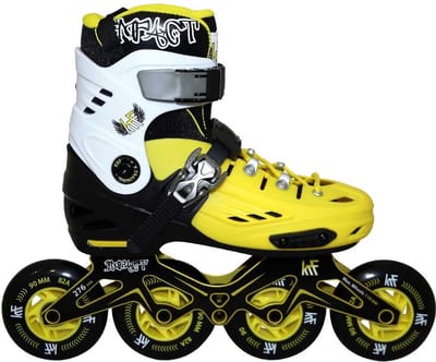 Krf Impact 4x90 Inline Skates Geel EU 32-35 Kinderen