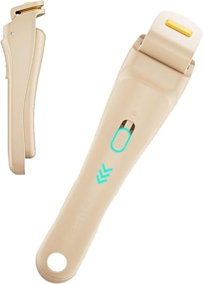 Afneembare Pannengreep - Universele Houder - Veilig Koken - Anti-Scalding Ontwerp - 17.5 cm Lengte - Wit