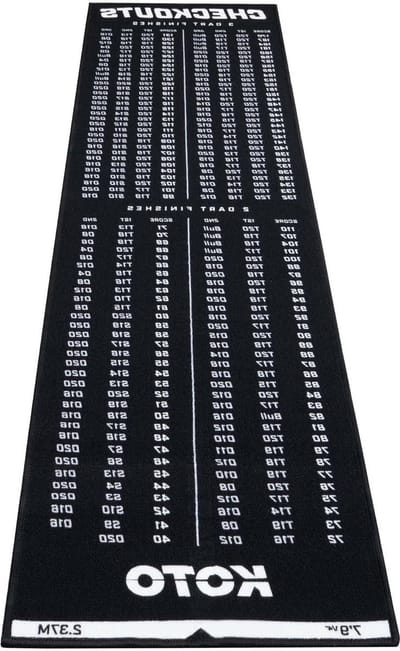 Carpet Checkout Dartmat 237x60cm - KOTO Carpet