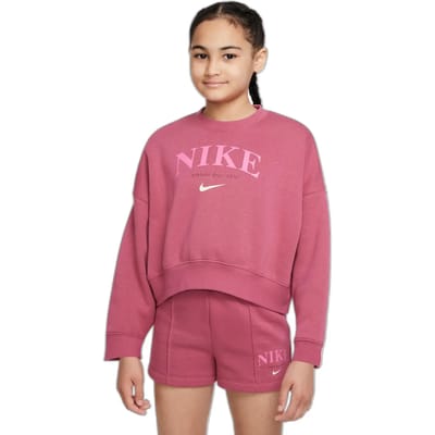 Meisjes sweatshirt met ronde hals Nike Sportswear Trend