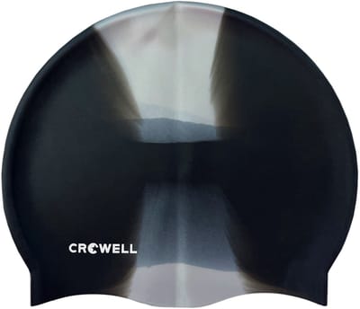 Crowell Badmuts Zwem Siliconen Multi Flame Zwart-Grijs kol.16