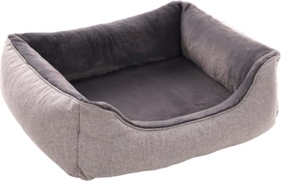 Flamingo Esmo - Mand Honden - Mand Esmo Rechthoekig+rits Grijs 80x67x22cm - 1st - 137881 - 1st