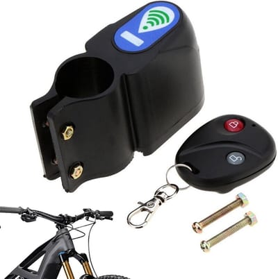 Fietsalarm met afstandsbediening - Scooter alarm motoralarm - Diefstal beveiliging - Luid geluid afschrikking