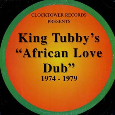 LP Plaat KING TUBBY - African Love Dub CTLP0190 Clocktower CA 1974 Canada Reggae, Ska & Dub