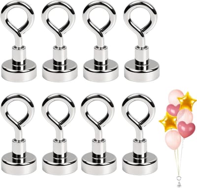 Solidchoice - Set van 8 Magnetische Ballon Gewichten voor Feestdecoratie