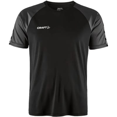 Craft Squad 2.0 Contrast T-Shirt Heren - Zwart | Maat: S