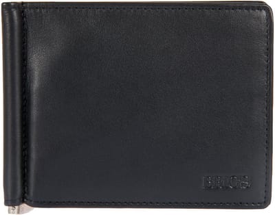 BRIC'S Leren Dollarclip Bernina Wallet Black Zwart
