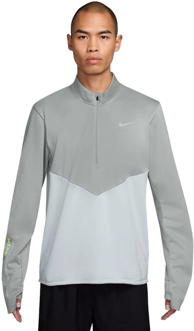 Nike Dri-FIT Winterized Pacer Half Zip Shirt Heren - Hardloopshirt Lange Mouwen - Half Zip - Sportshirt - Maat M