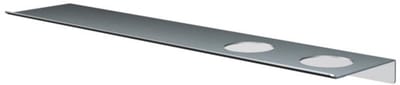 Hotbath &More SH060H2 planchet 60cm met 2 uitsparingen RVS316