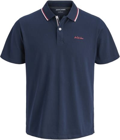 JACK&JONES PLUS - JJBLAZE POLO SS PLS - Heren - Polo's
