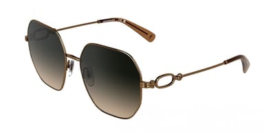 Longchamp LO187S Amber gold/gradient smoke brow 58/17/145 WOMAN Zonnebrillen