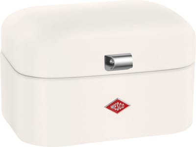 WESCO Single Grandy Broodtrommel | 7,5 Liter - Maat M | Metaal - Mat zand | Broodopslag