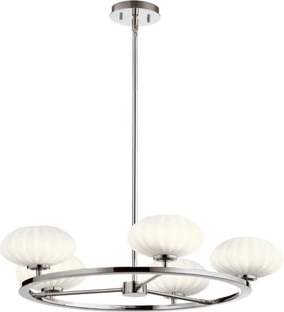 Kichler LED Kroonluchter | 3W 3000K 1500Lm 30 | IP44 | Dimbaar | Polished Chrome