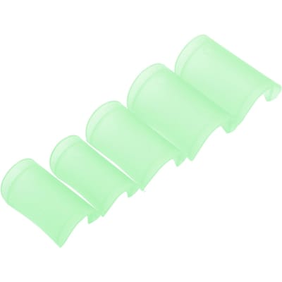 5 Stuks Fluit Membraan Beschermer ABS Traditioneel Chinees Instrument Accessoires DM?01Groen groen