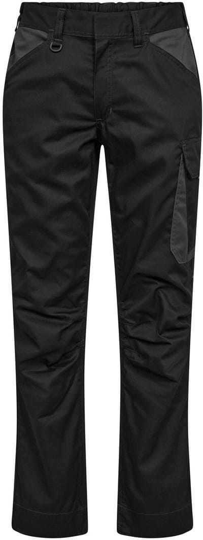 Engel Venture monteursbroek met verdekte drukknopen 2522-154 - Black / Anthracite Grey - 42