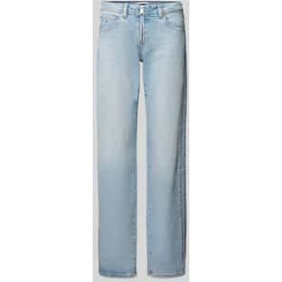 Low waist straight leg jeans in 5-pocketmodel, model 'SOPHIE'
