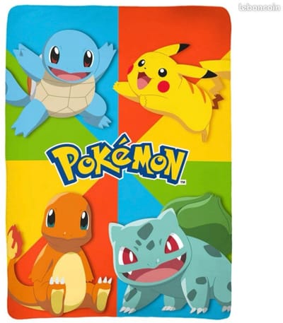Pokémon Deken - Fleecedeken - 100x140 cm