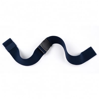 YYchan Riem - Elastische riem - Tailleriem - Zonder gesp - Comfortabel- stretch -102cm - Unisex - Blauw