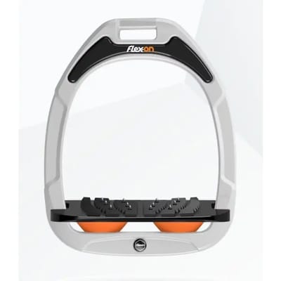 Ultra Grip Verstelbare Biezen Wit/Zwart/Oranje Flex-On Green Composite