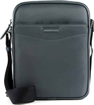MANDARINA DUCK Schoudertas Eco Times Reporter Lead Grijs