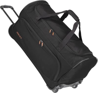 Basics Trolley Fresh Reistas op Wielen 71 cm Zwart - Grote Maat