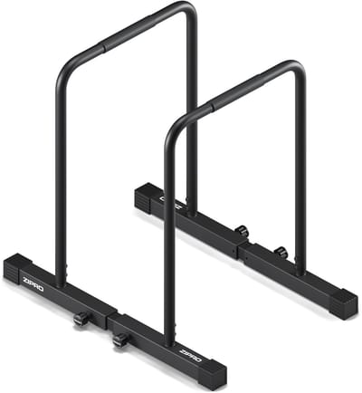 ZIPRO Deepdip - Dipstandaards - Max. 240 kg - Verstelbare hoogte en breedte - Calisthenics - Thuisgym prof. 50