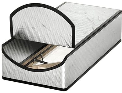 Isolatiehoes voor Zoldertrap - Warmte-isolatie - Isolatiefolie - Aluminiumfolie - Stralingsreflecterende Barrière met Ritssluiting - 138 x 63,5 x 28 cm