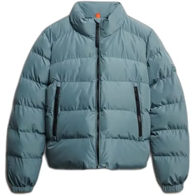 Superdry - Sports pufferjack zonder capuchon - Dames - Gewatteerde jassen