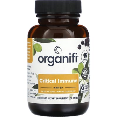 Organifi, Critical Immune, 30 capsules