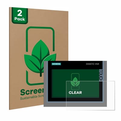 2 Stuks Screenprotector voor Siemens Simatic HMI TP700 Comfort - Hoogwaardige Beschermfolie transparant