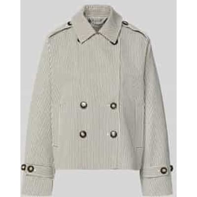 Relaxed fit Jack met platte kraag Model 'Becker'