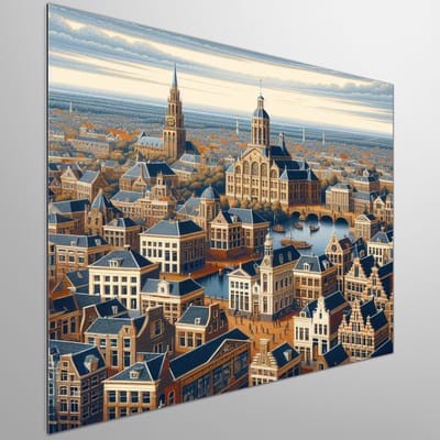 Kunstprint | Wanddecoratie | Dibond | 20 × 20 cm