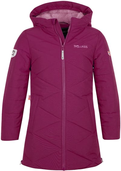 Trollkids Bergen Coat Jas Paars 116 cm Meisje