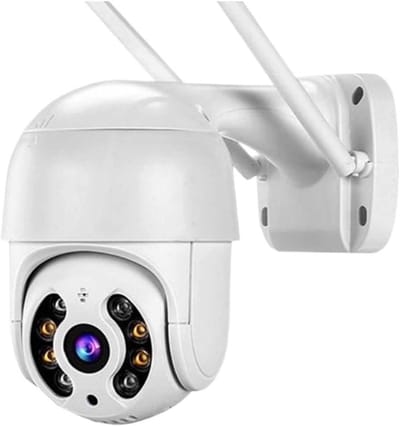 Beveiligingscamera Buiten - IP Camera Outdoor - Woning Beveiligen - 4K 8MP Resolutie - 1 Camera - Wit