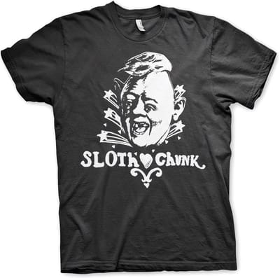 The Goonies Heren Tshirt -M- Sloth Loves Chunk Zwart