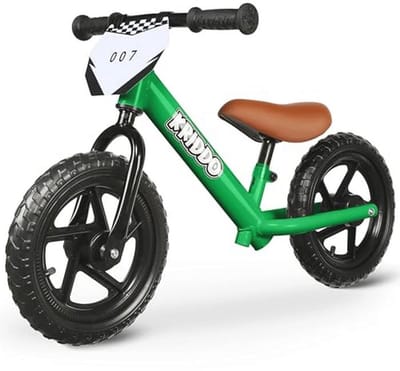 Balansfiets voor Peuters van 18 Maanden tot 5 Jaar - Verstelbaar met Aanpasbaar Bord